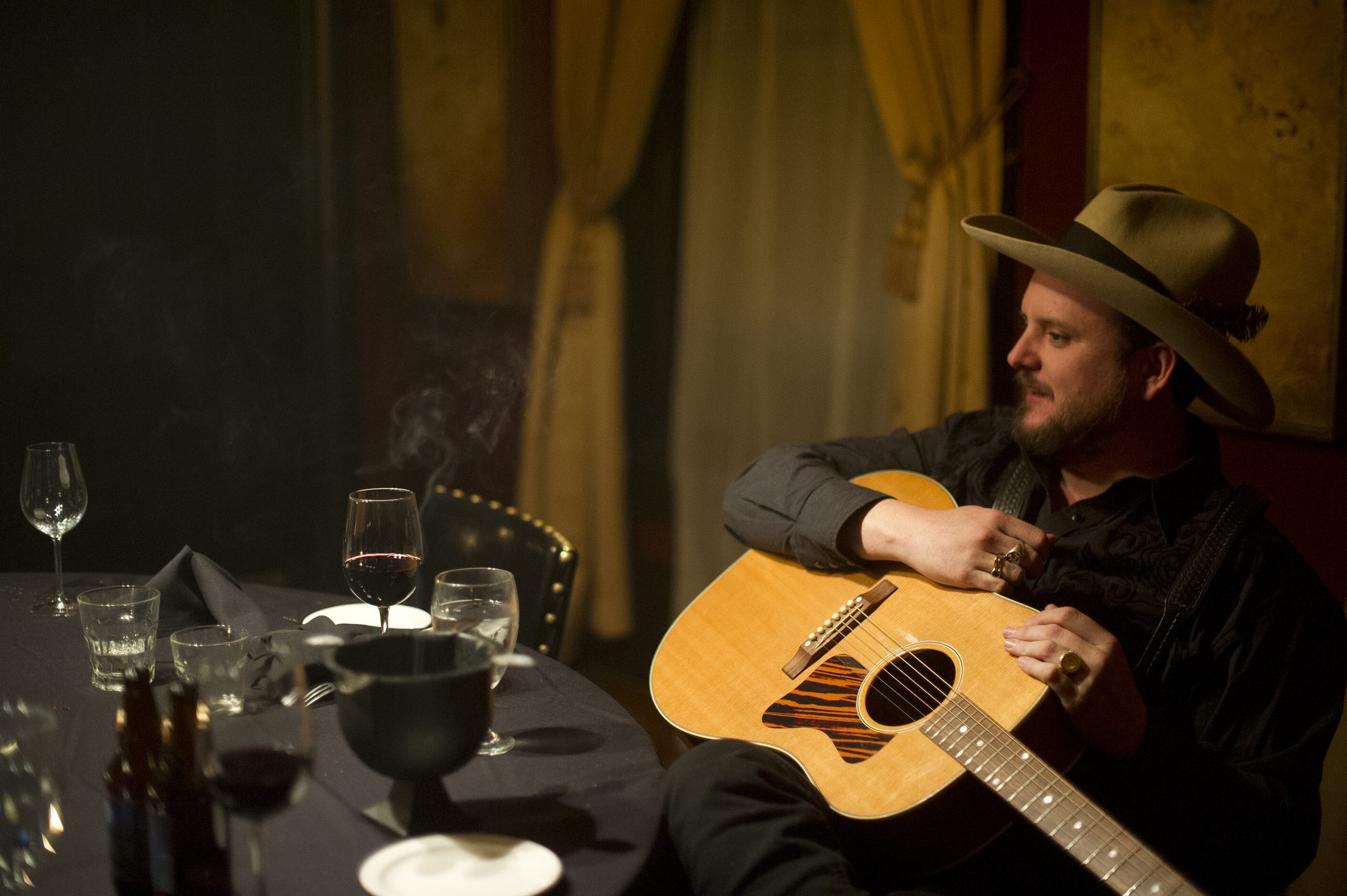 Paul Cauthen Sings For His Supper